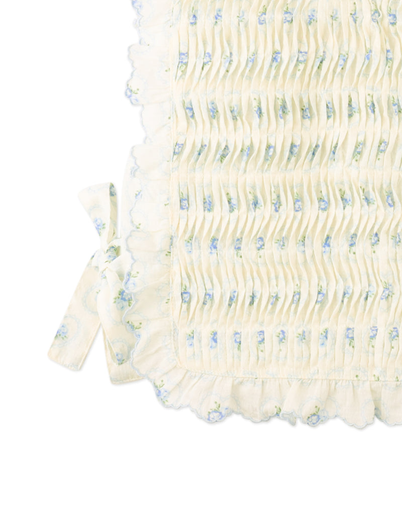 GINGERSNAPS SS26 Cassie Ruffled Top with Side Ties