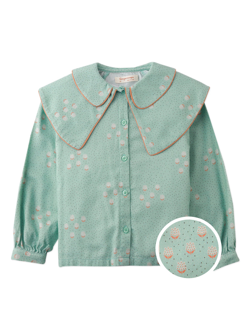 GINGERSNAPS FW25 CHARLIZE BLOUSE with COLLAR