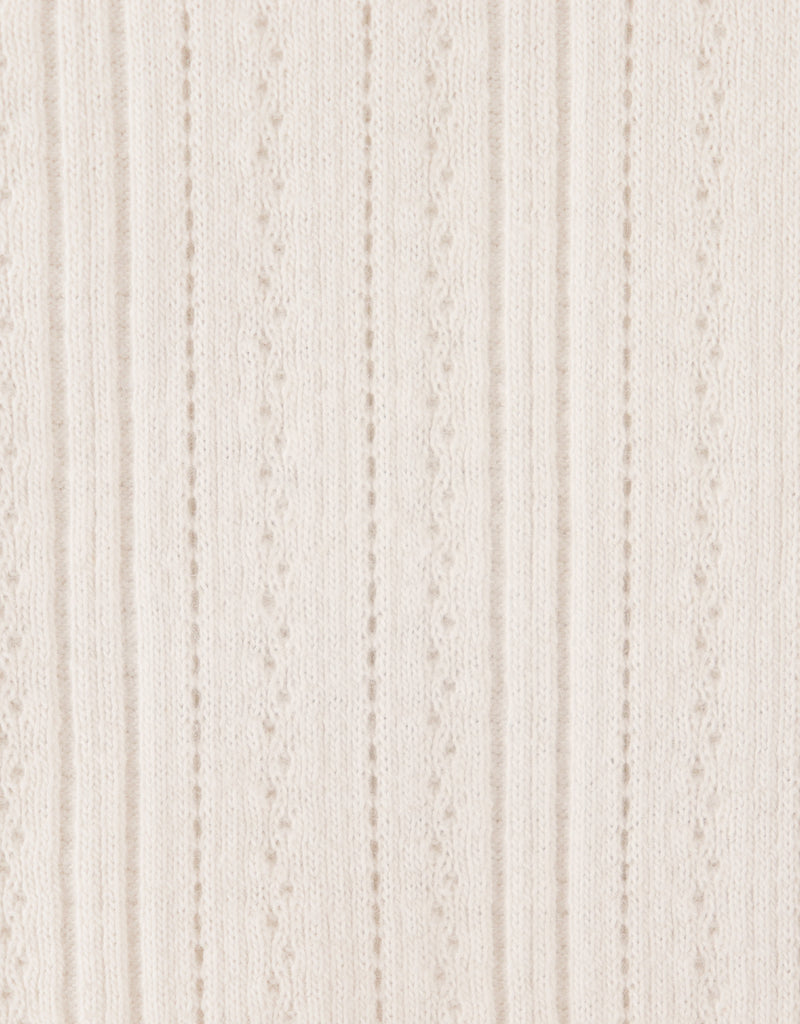 GINGERSNAPS SS26 Liberty Multiribbed Dress with Eyelet Ruffle Sleeves