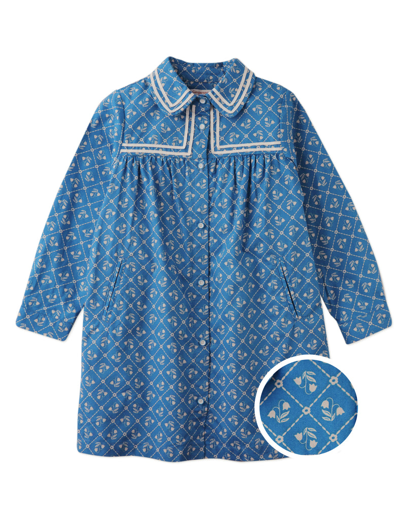 GINGERSNAPS FW25 LEI LONG SLEEVES SHIRT DRESS