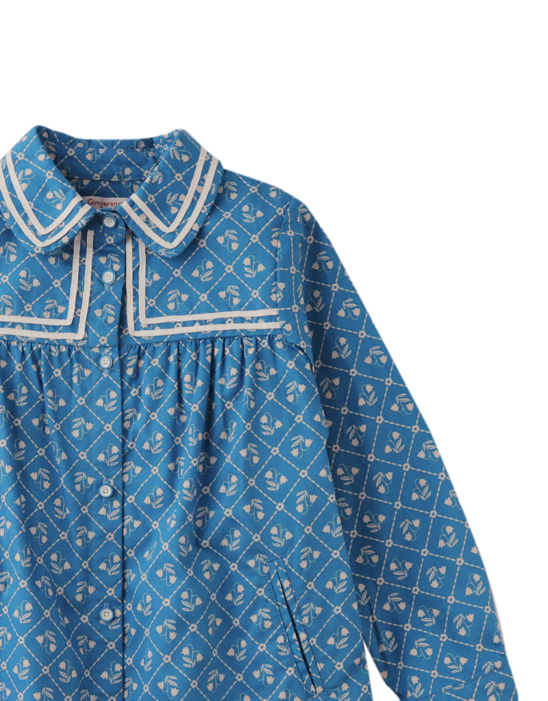 GINGERSNAPS FW25 LEI LONG SLEEVES SHIRT DRESS