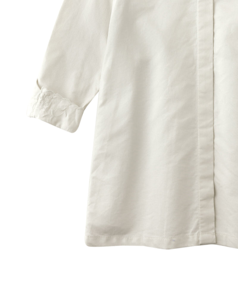 GINGERSNAPS FW25 MERYL LONG SLEEVES SHIFT DRESS with EMBROIDERED COLLAR