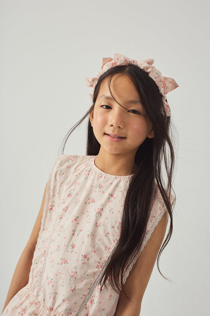 GINGERSNAPS SS26 Mel Dress with Lace Trims & Tiered Skirt