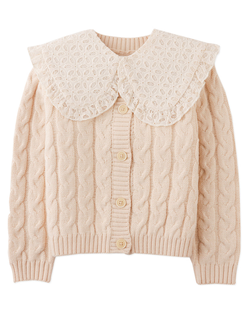 GINGERSNAPS FW25 HILARY CARDIGAN WITH DETACHABLE COLLAR