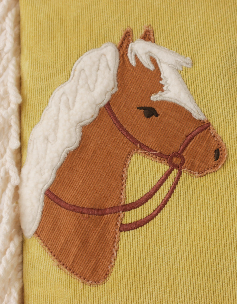 GINGERSNAPS FW25 MARION PULL-ON PANTS WITH HORSE EMBROIDERY