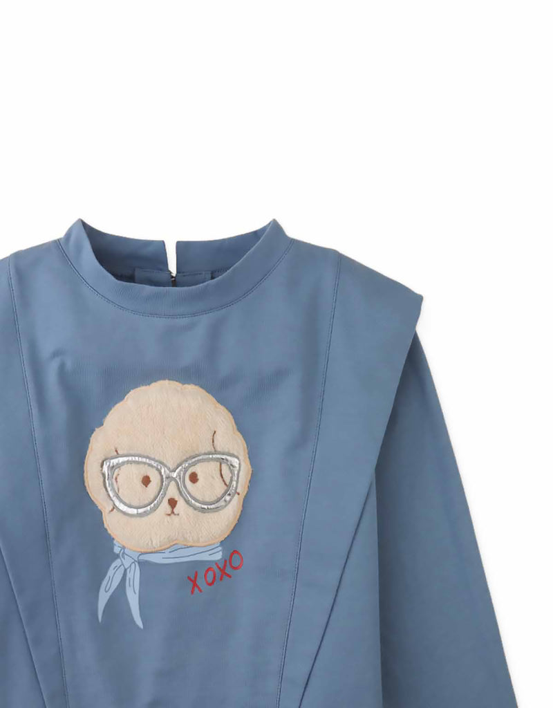 GINGERSNAPS FALL 2026 GREGORIA TEE WITH POODLE DETAILS