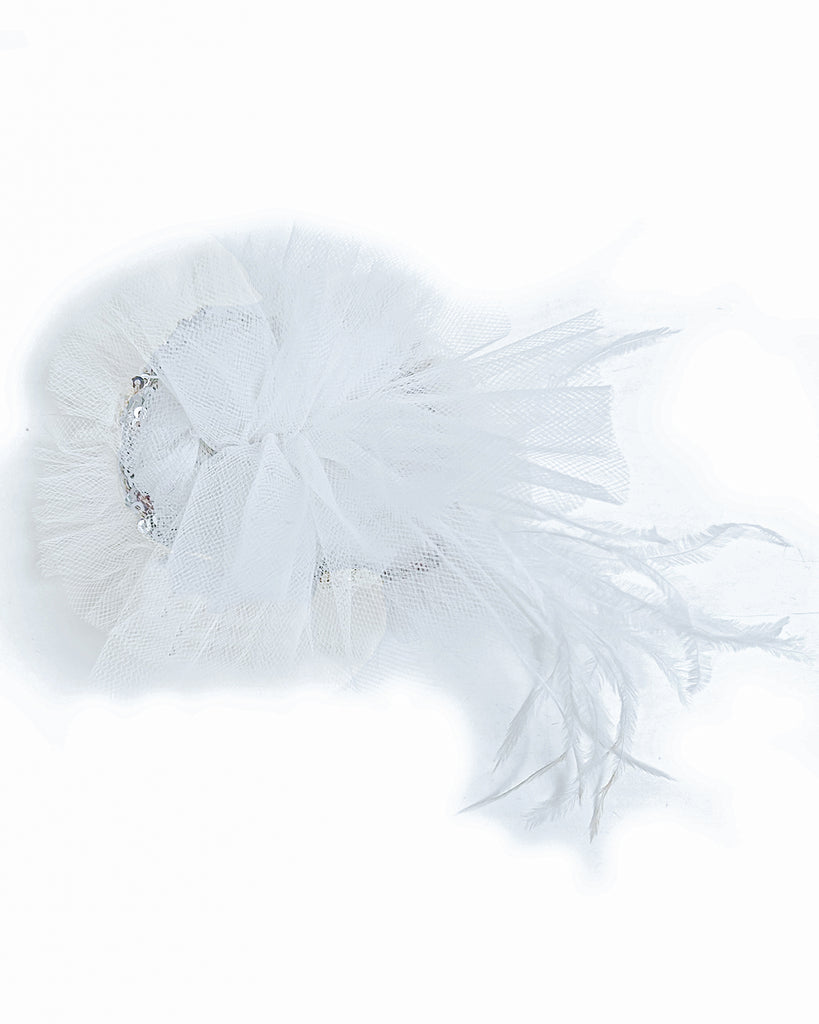 ANJA SCHWERBROCK SS2026 HANIA Hair Accessory in Soft White