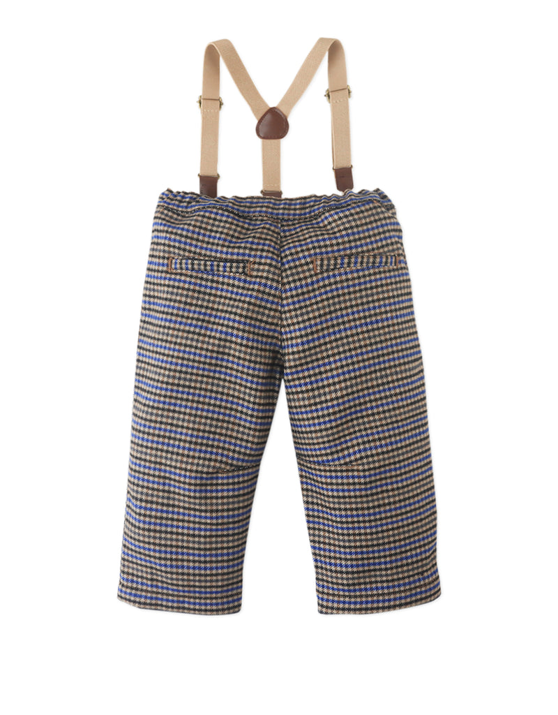 GINGERSNAPS FW25 BABY LESLIE CARROT LEG SUSPENDER PANTS