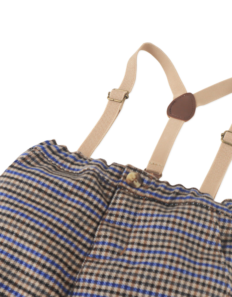 GINGERSNAPS FW25 BABY LESLIE CARROT LEG SUSPENDER PANTS