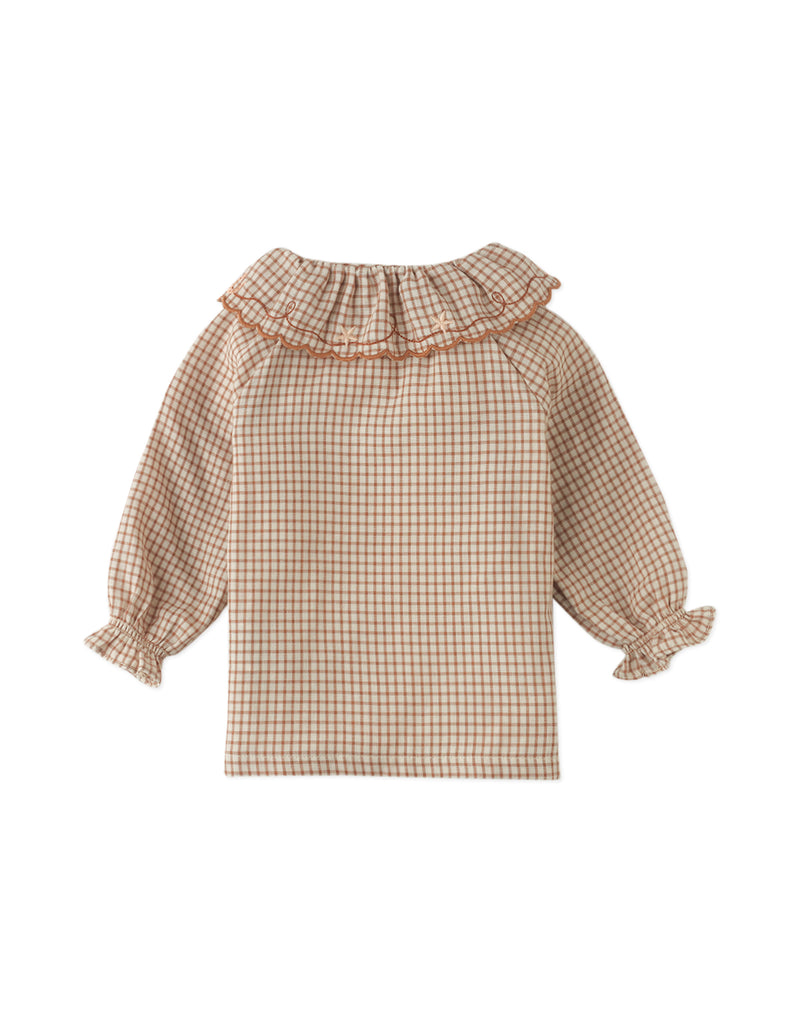 GINGERSNAPS FW25 BABY CHARLOTTE BUTTON DOWN BLOUSE