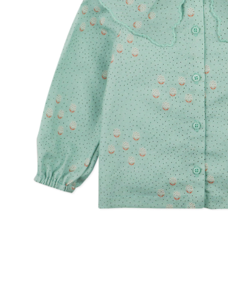 GINGERSNAPS FW25 BABY ELBA LONG SLEEVES BLOUSE