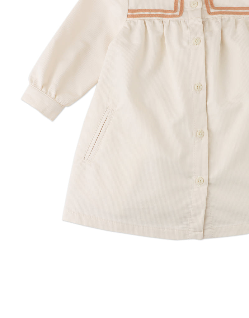 GINGERSNAPS FW25 BABY PETRA LONG SLEEVES SHIFT DRESS