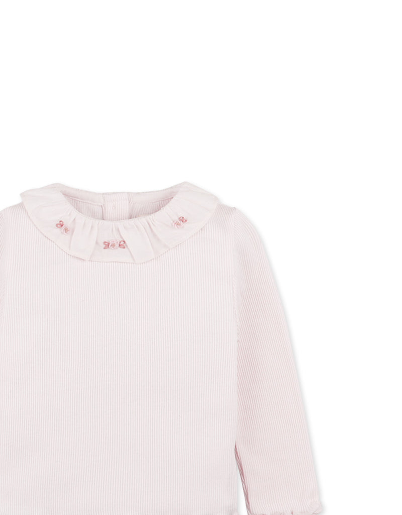 GINGERSNAPS FW25 BABY JANE LONG SLEEVES COLLARED TEE