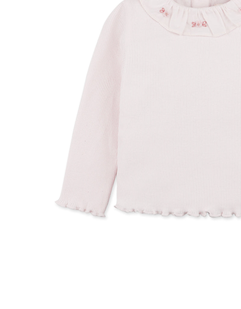 GINGERSNAPS FW25 BABY JANE LONG SLEEVES COLLARED TEE