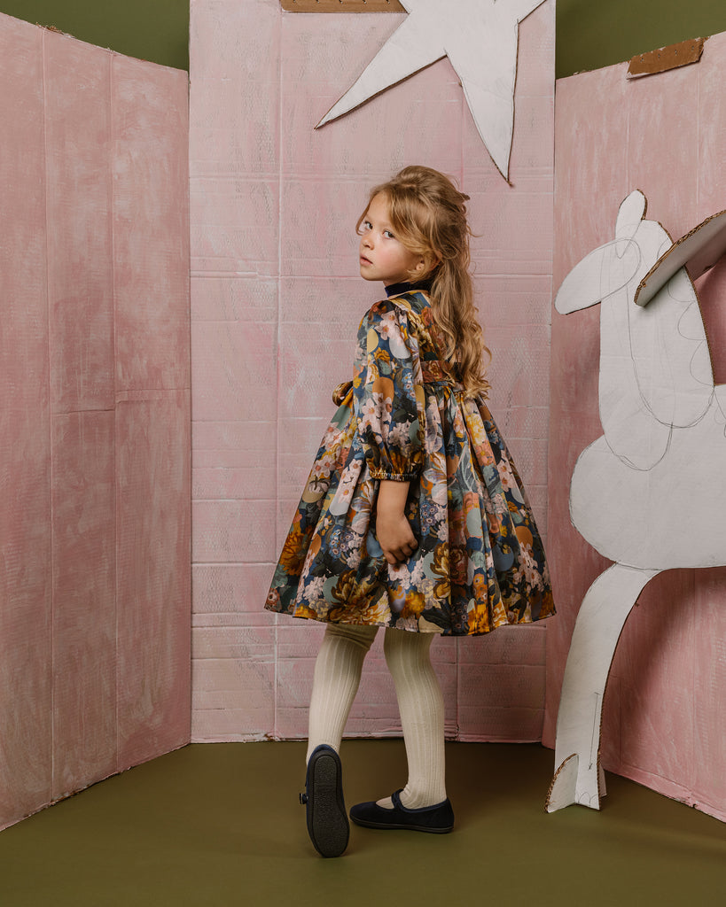 PAADE MODE "WONDER VOYAGE" Atelier Silk Dress Felice in Blue