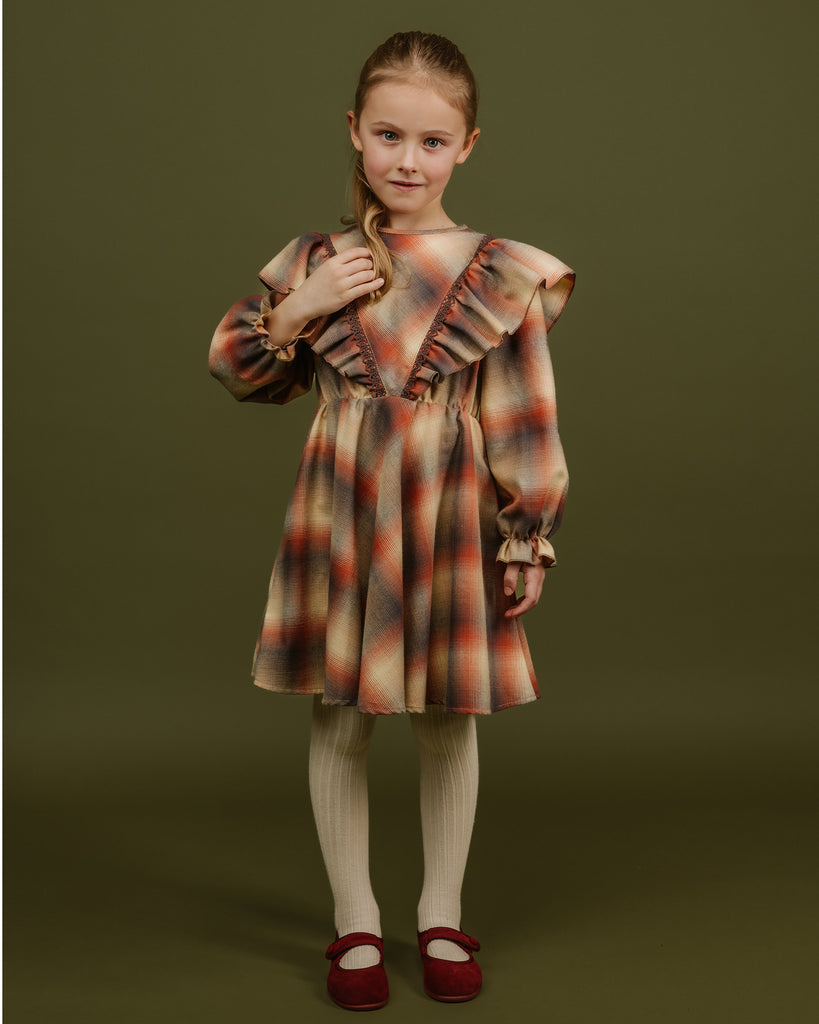 PAADE MODE "WONDER VOYAGE" Ciro Dress with Ruffles in Yellow