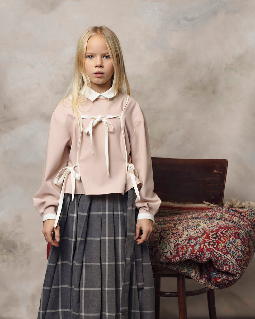 UNLABEL FW26 Glow Shirt with Bows