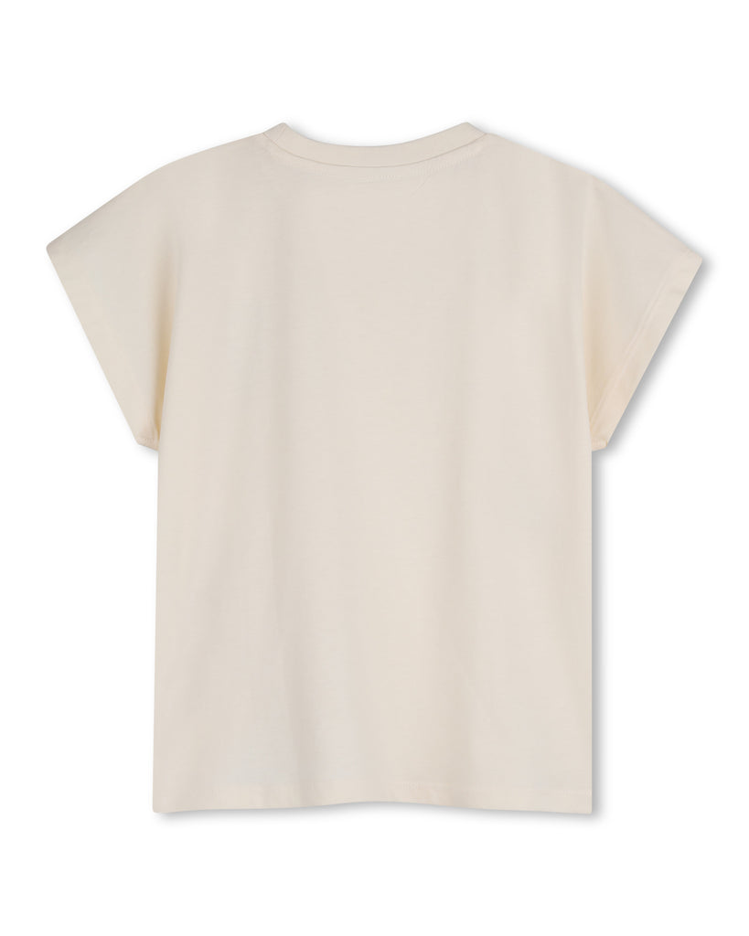 KENZO SS2026 SLEEVELESS TEE-SHIRT with ICECREAM PATCH