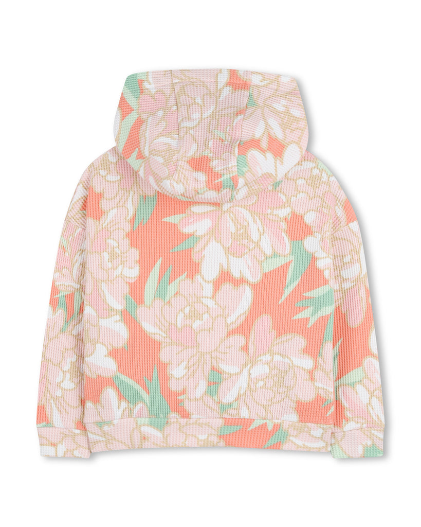 KENZO SS2026 FRENCH TERRY HOODIE ZIP-UP CARDIGAN