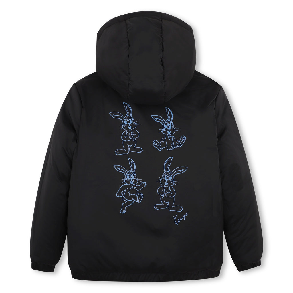 KENZO FW26 Reversible Hooded Puffer Jacket