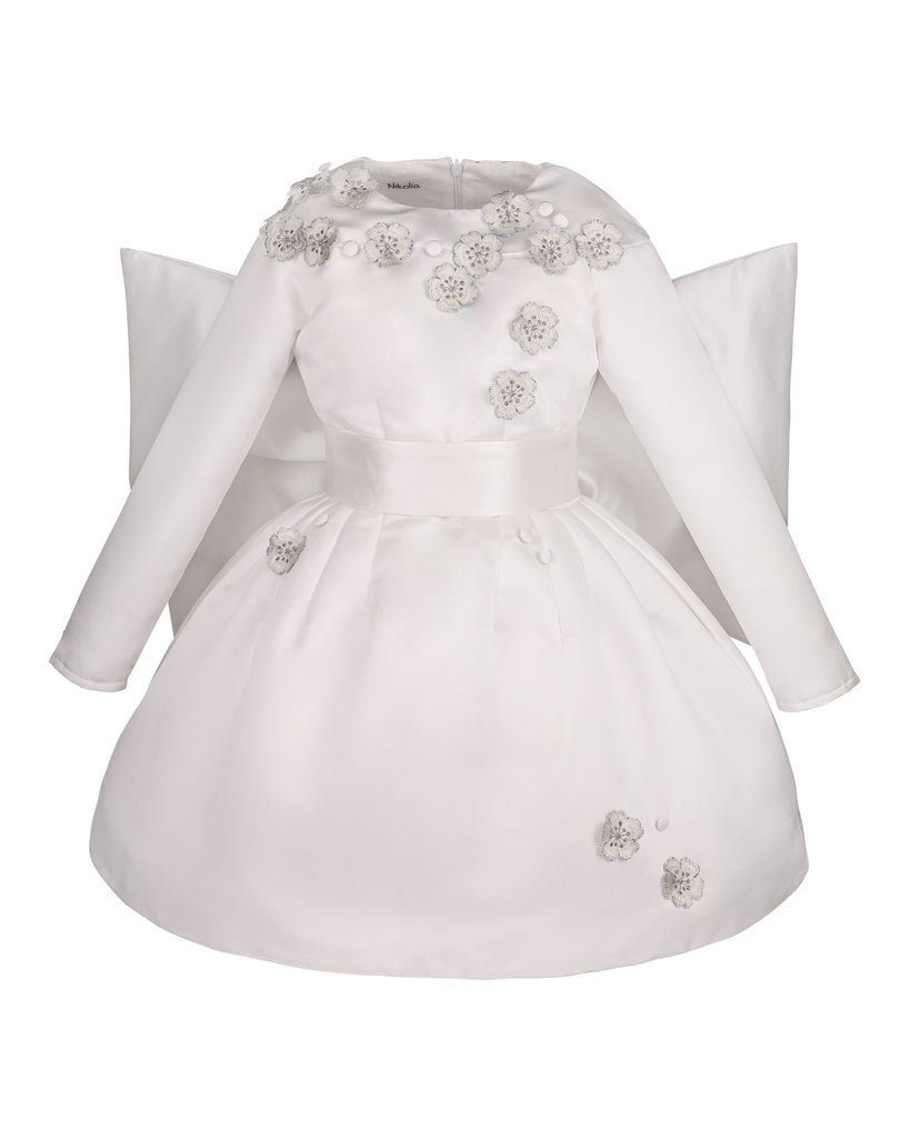 NIKOLIA "INSIDE OUT" LOVE Dress in White