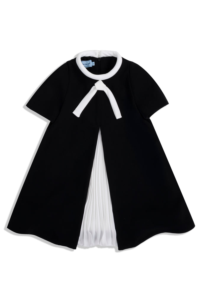 MIMISOL Fall Winter 2025 PLEATED-DETAIL CREPE DRESS