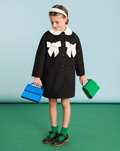 MiMiSol SS25 Floral Jacquard Dress in Light Blue