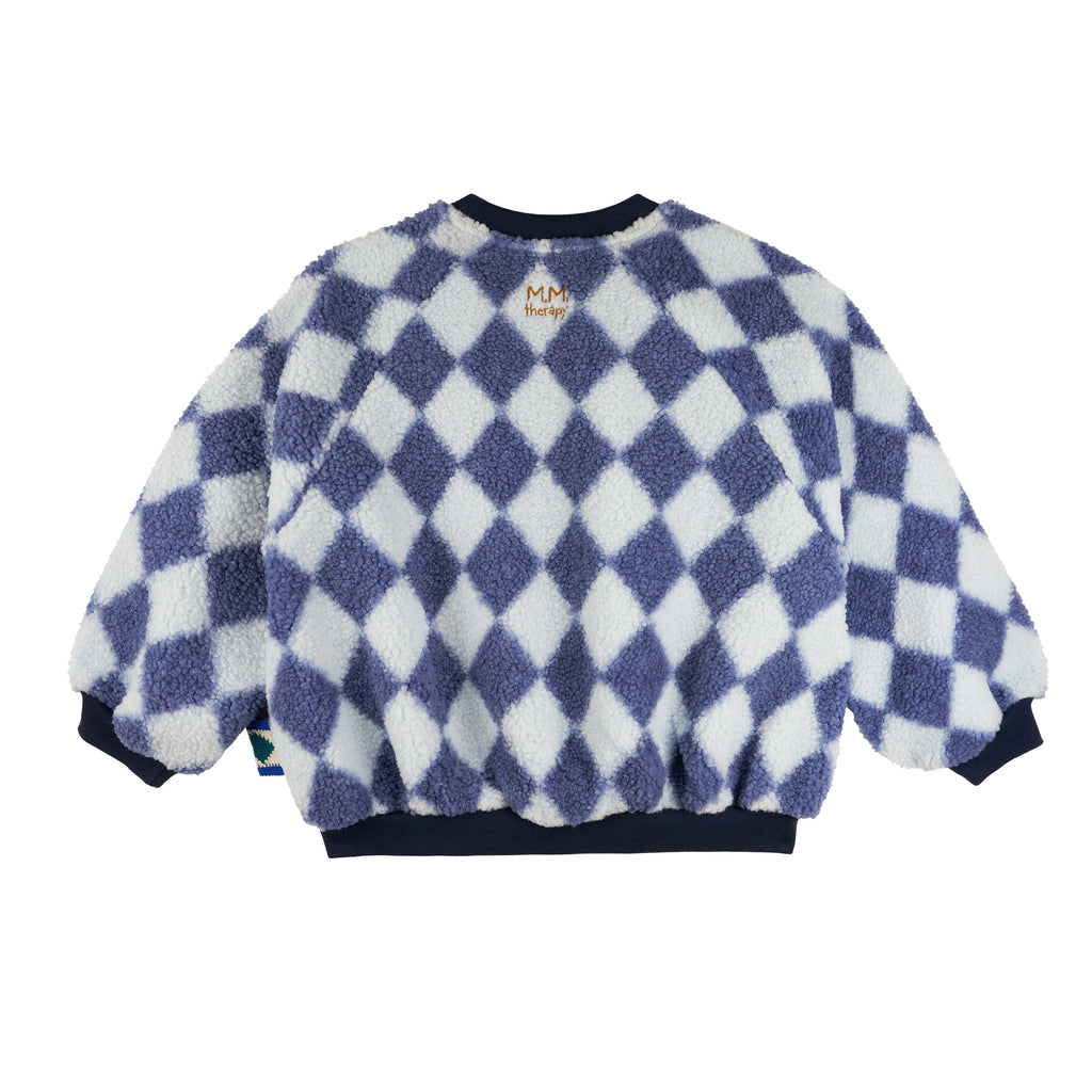 MORNING MESS THERAPY PAOLO TEDDY OVERSIZED SWEATSHIRT