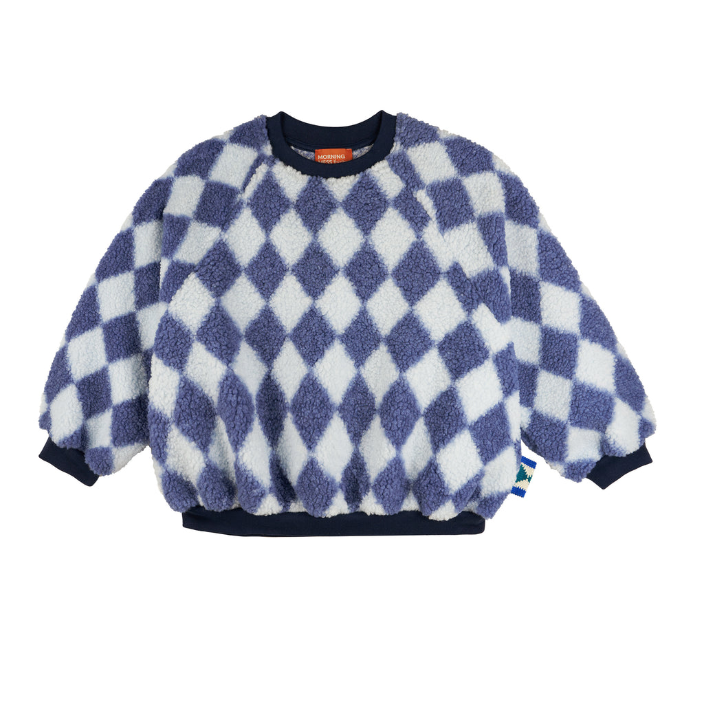 MORNING MESS THERAPY PAOLO TEDDY OVERSIZED SWEATSHIRT