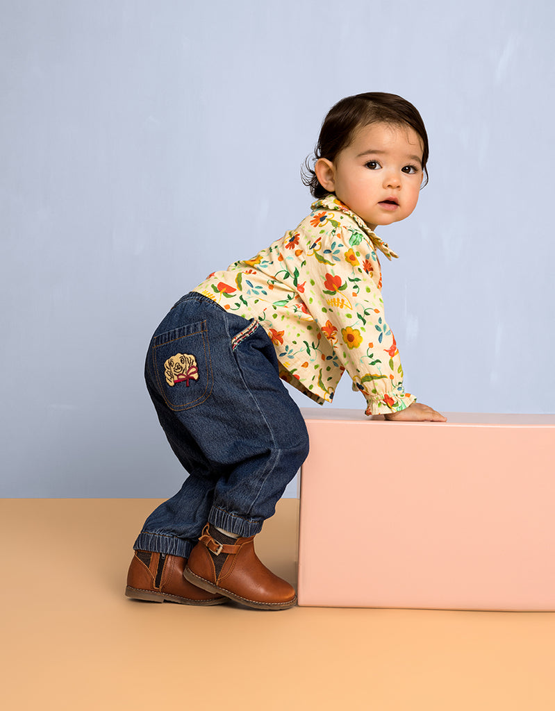 OILILY Autumn 2025 BRIDGET COLLARED LONG SLEEVE BLOUSE TOP