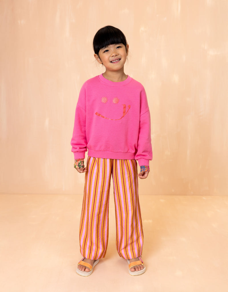 OILILY SS26 Palazzo Pants in Amber Gold