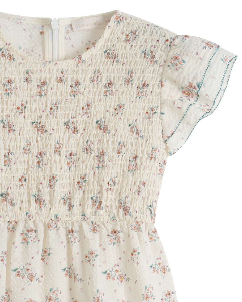 C'ERA UNA VOLTA SPRING 2026 Ester Dress Cream Flower