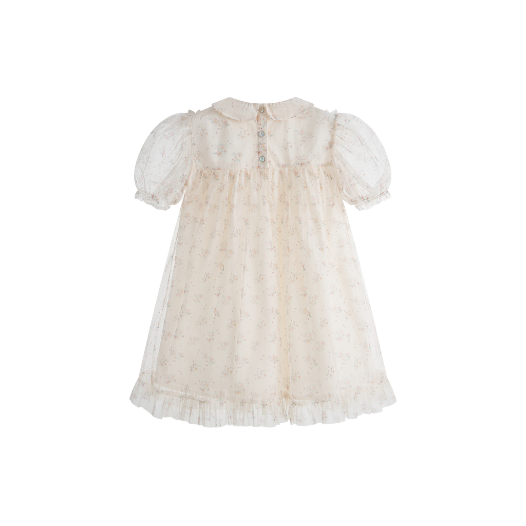 C'ERA UNA VOLTA SPRING 2026 Deborah Dress Cream Flower