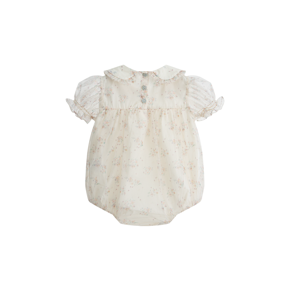 C'ERA UNA VOLTA SPRING 2026 Vienna Romper Cream Flower