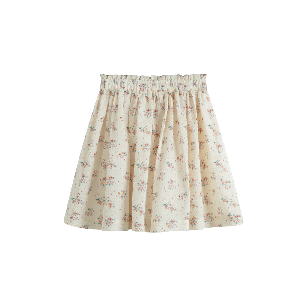 C'ERA UNA VOLTA SPRING 2026 July Skirt Cream Flower