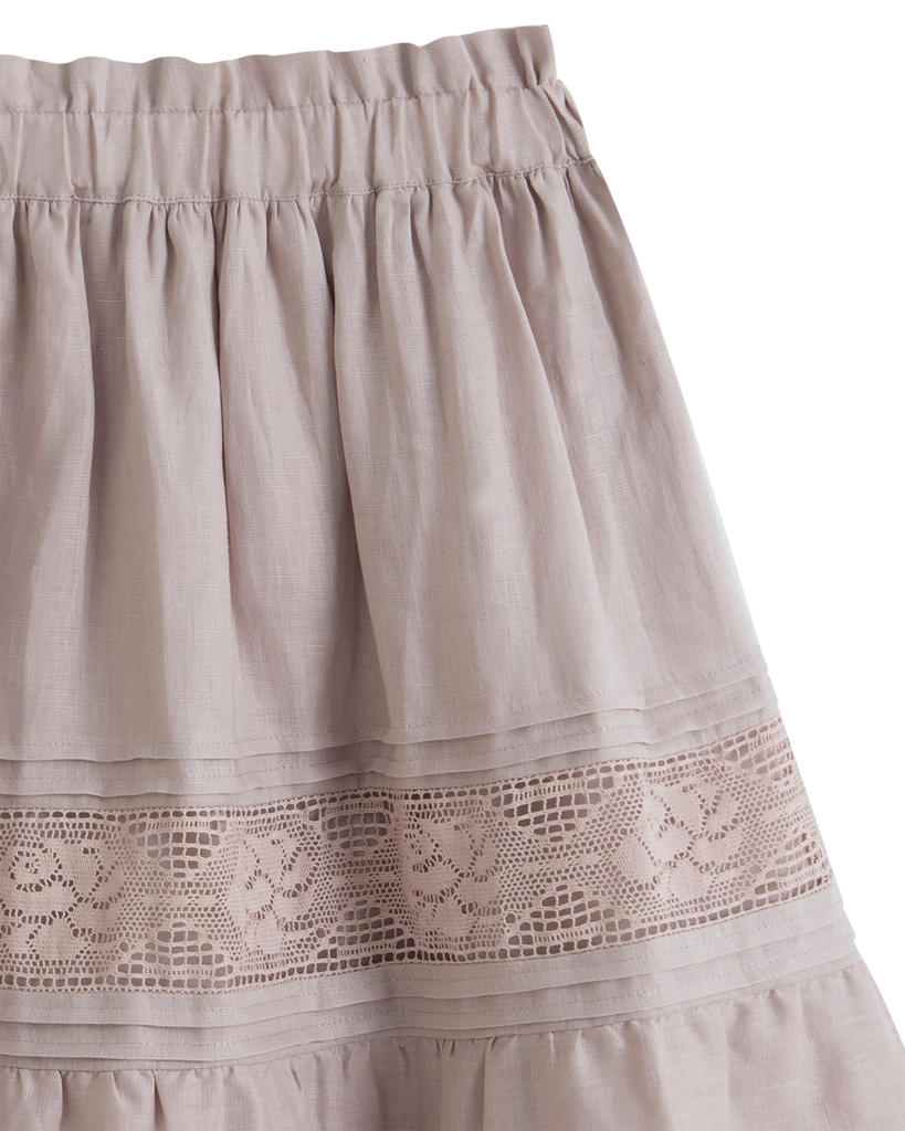 C'ERA UNA VOLTA SPRING 2026 Jane Skirt in Mauve