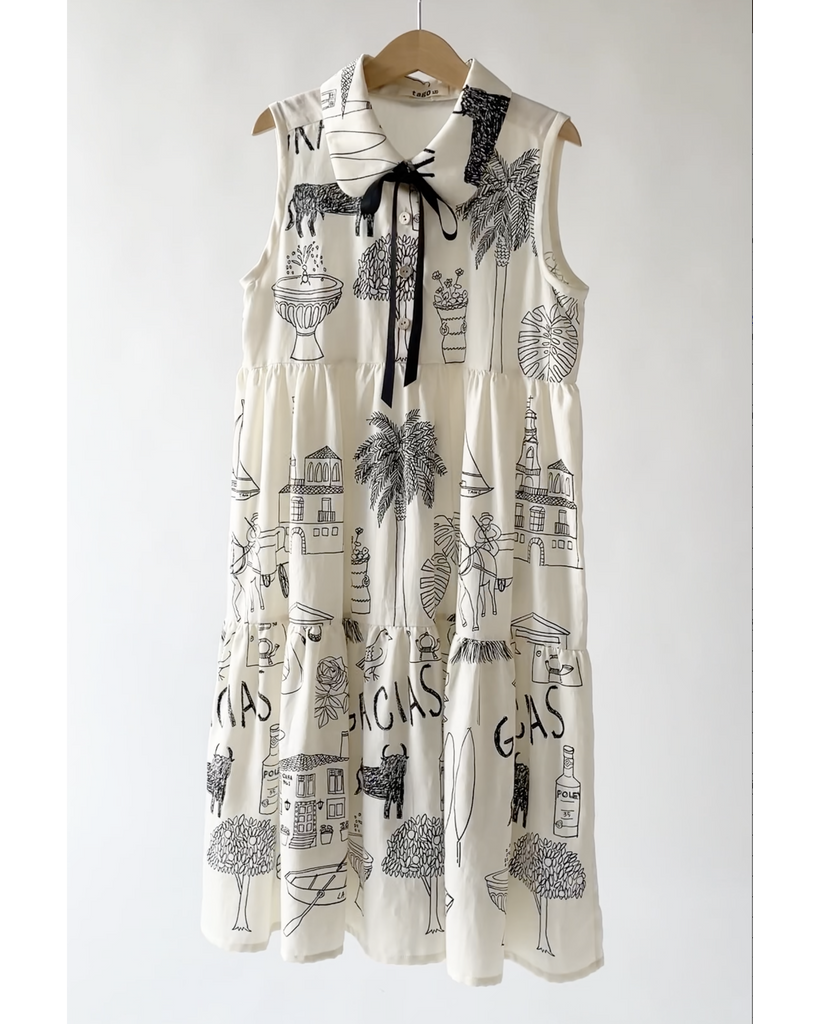 TAGO SS25 Tiered Dress