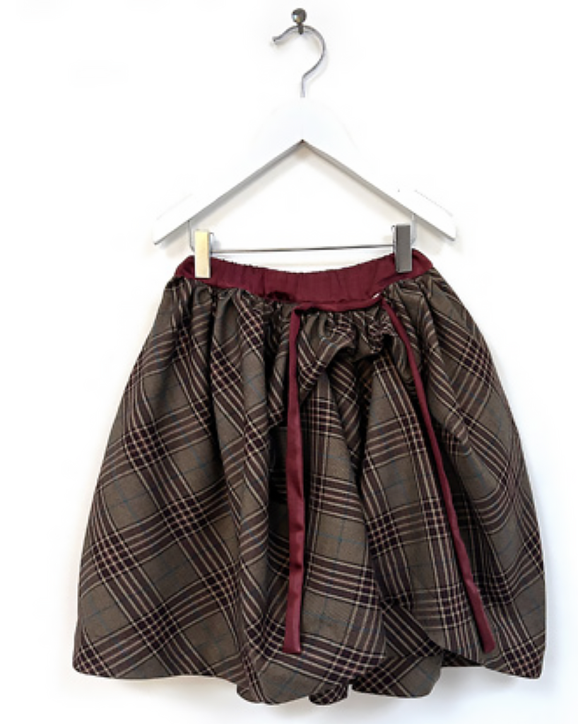 ANJA SCHWERBROCK Toni Skirt in Checks