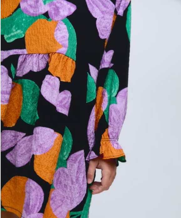 COMPANIA FANTASTICA Apricot Short Dress