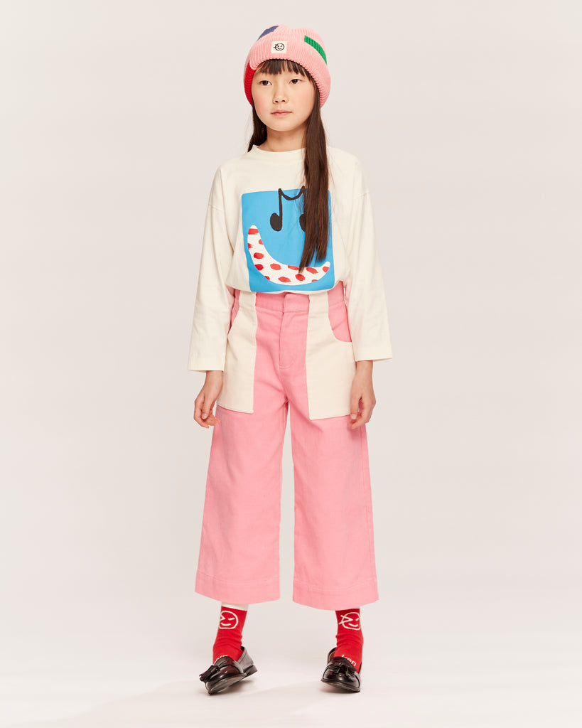 WYNKEN FW25 MICRO CORDUROY PONY PANTS in PINK