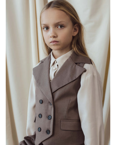 C'ERA UNA VOLTA Olly Pullover Sweater in Dusty Pink