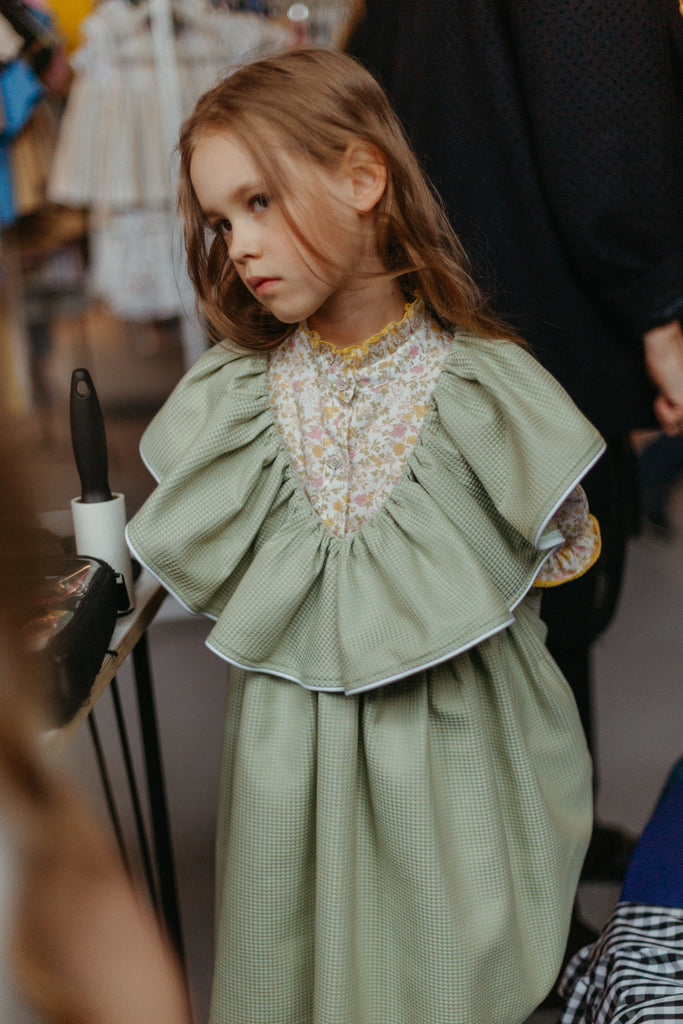 PAADE MODE "FOREVER AUGUST" Noah Pinafore Dress in Mint