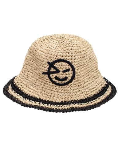 NICOLE MILLER GIRLS SS24 Large Straw Hat