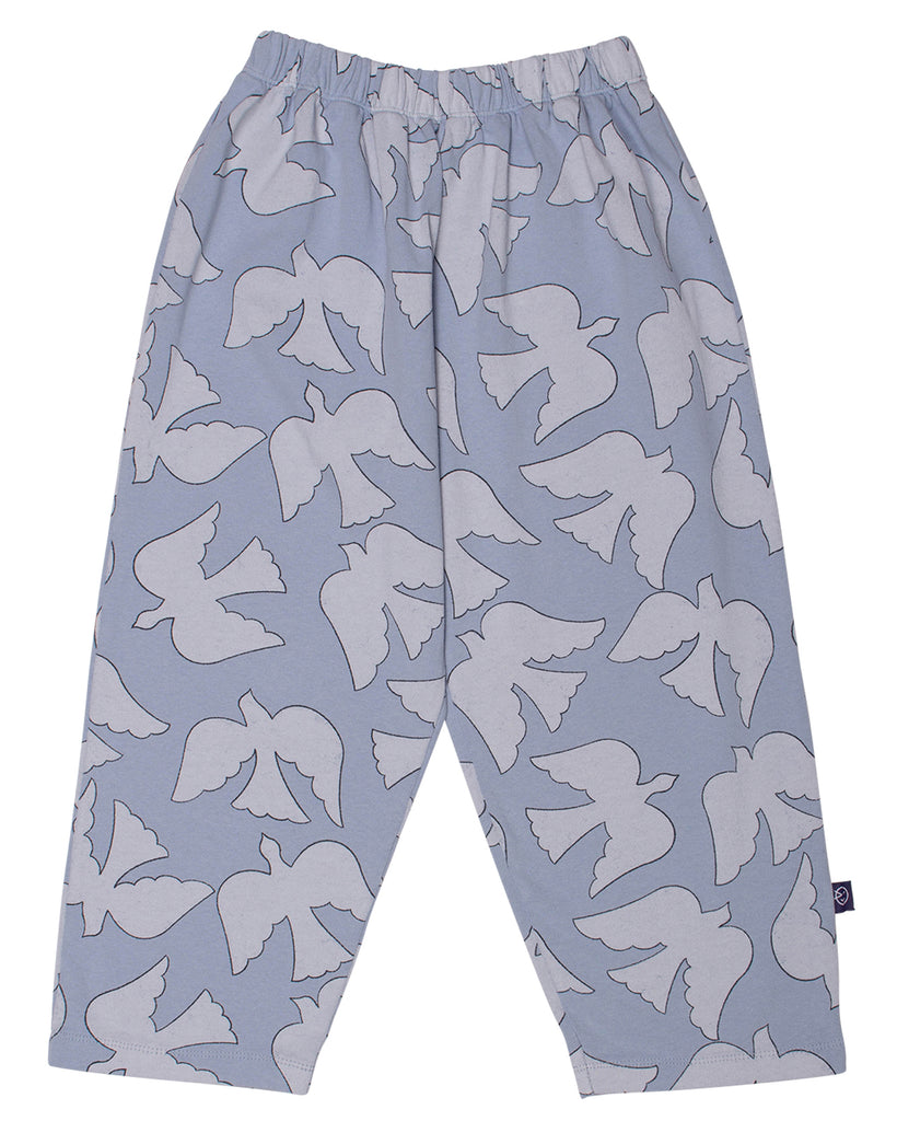 WYNKEN FW24 VELA PANTS in Grey Birds