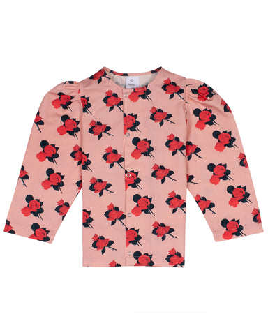 WYNKEN FW24 LAPIN VELVET JACKET in Forget Me Not