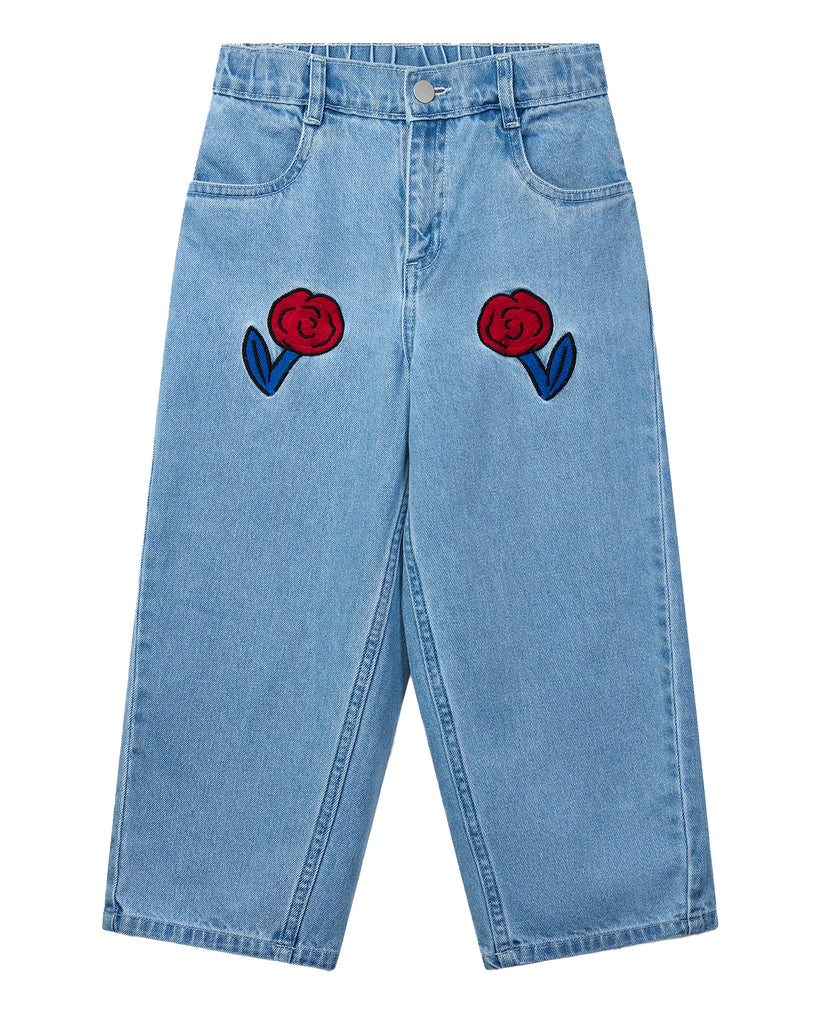 WYNKEN FW25 DAHLIA DENIM JEAN in MID WASH