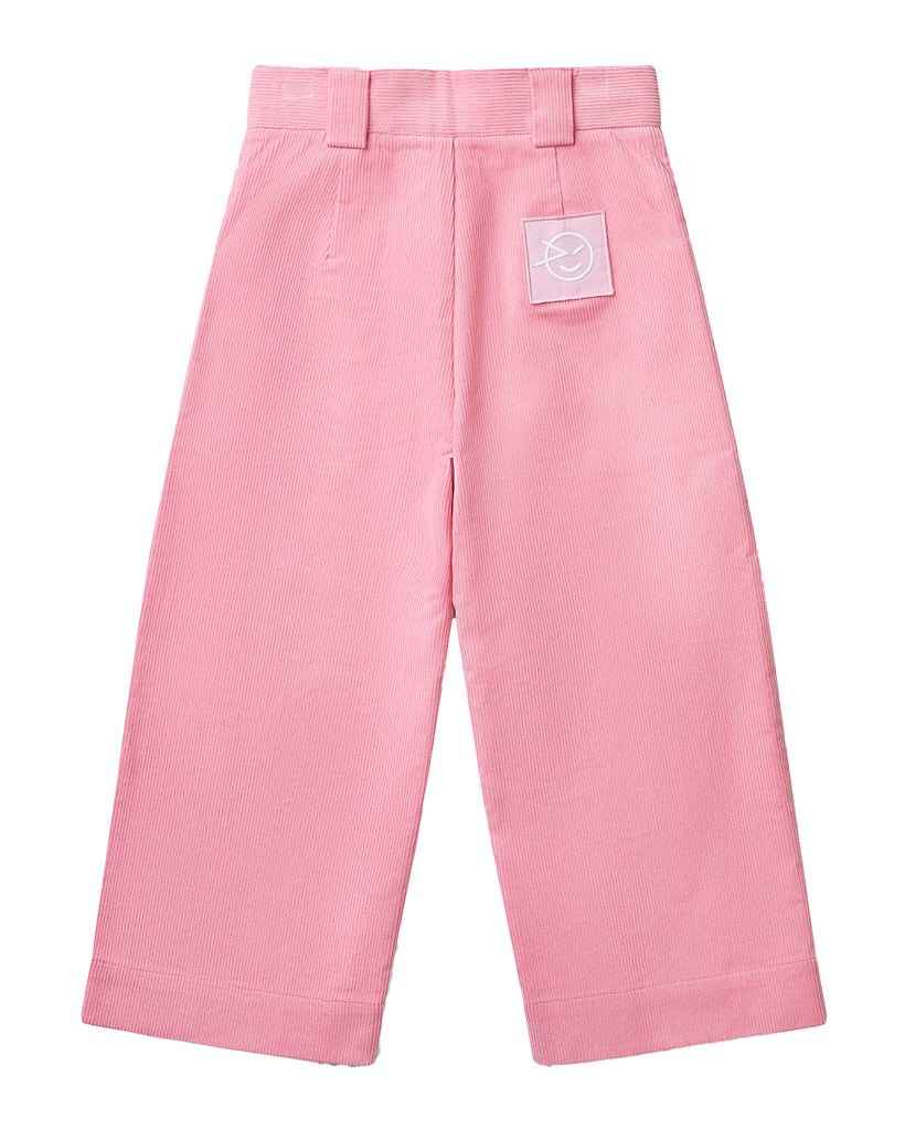 WYNKEN FW25 MICRO CORDUROY PONY PANTS in PINK