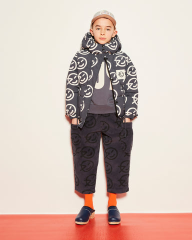 WYNKEN FW24 LAPIN VELVET JACKET in Forget Me Not