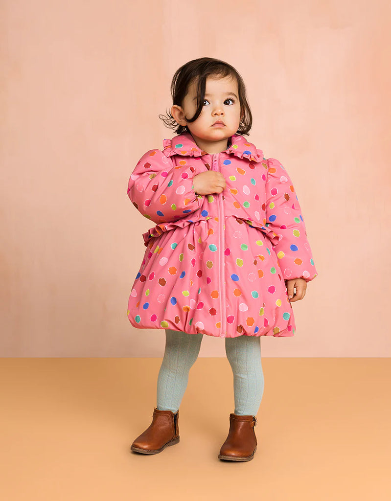 OILILY Autumn 2025 CRAGGIE PRINTED PUFFER JACKET