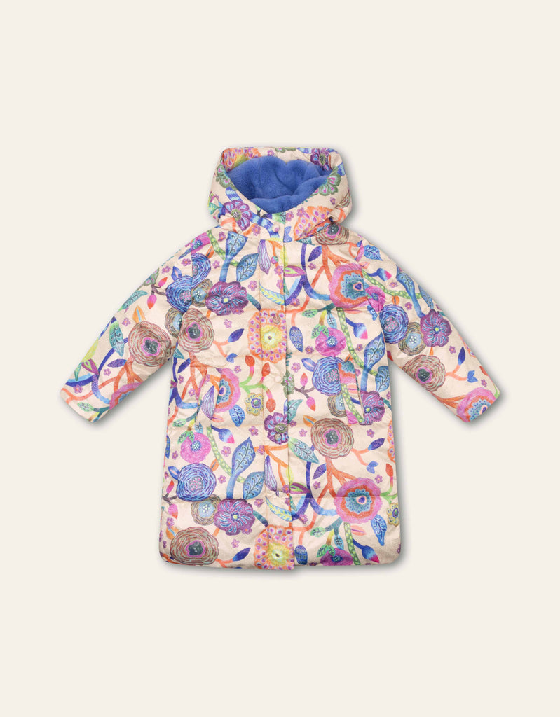 OILILY Autumn 2025 CROWN PRINTED PUFFER JACKET